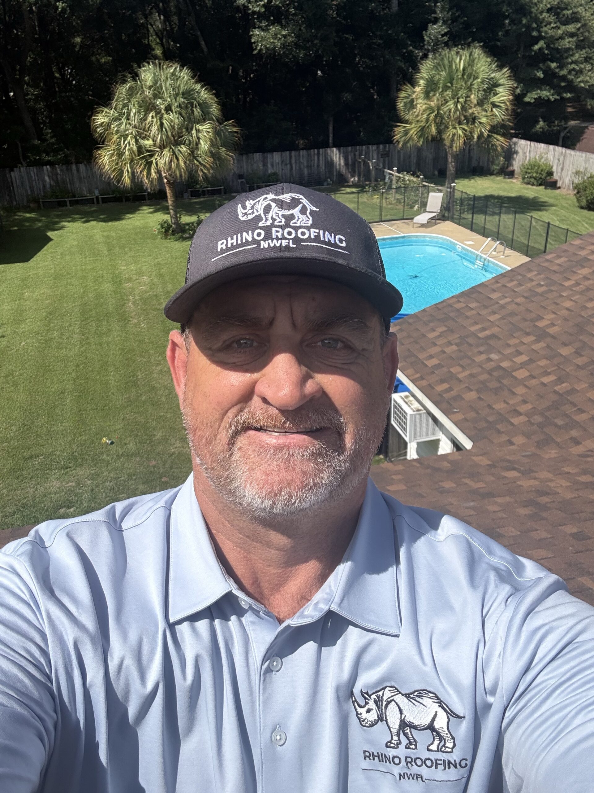 Andrew Rodgers, owner of Rhino Roofing NWFL